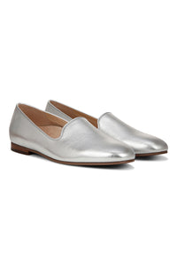 Vionic Flat Loafer - Style Willa 11, silver, pair2