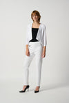 Joseph Ribkoff Slim Fit Pull-On Pant - Style 144092, front2, vanilla