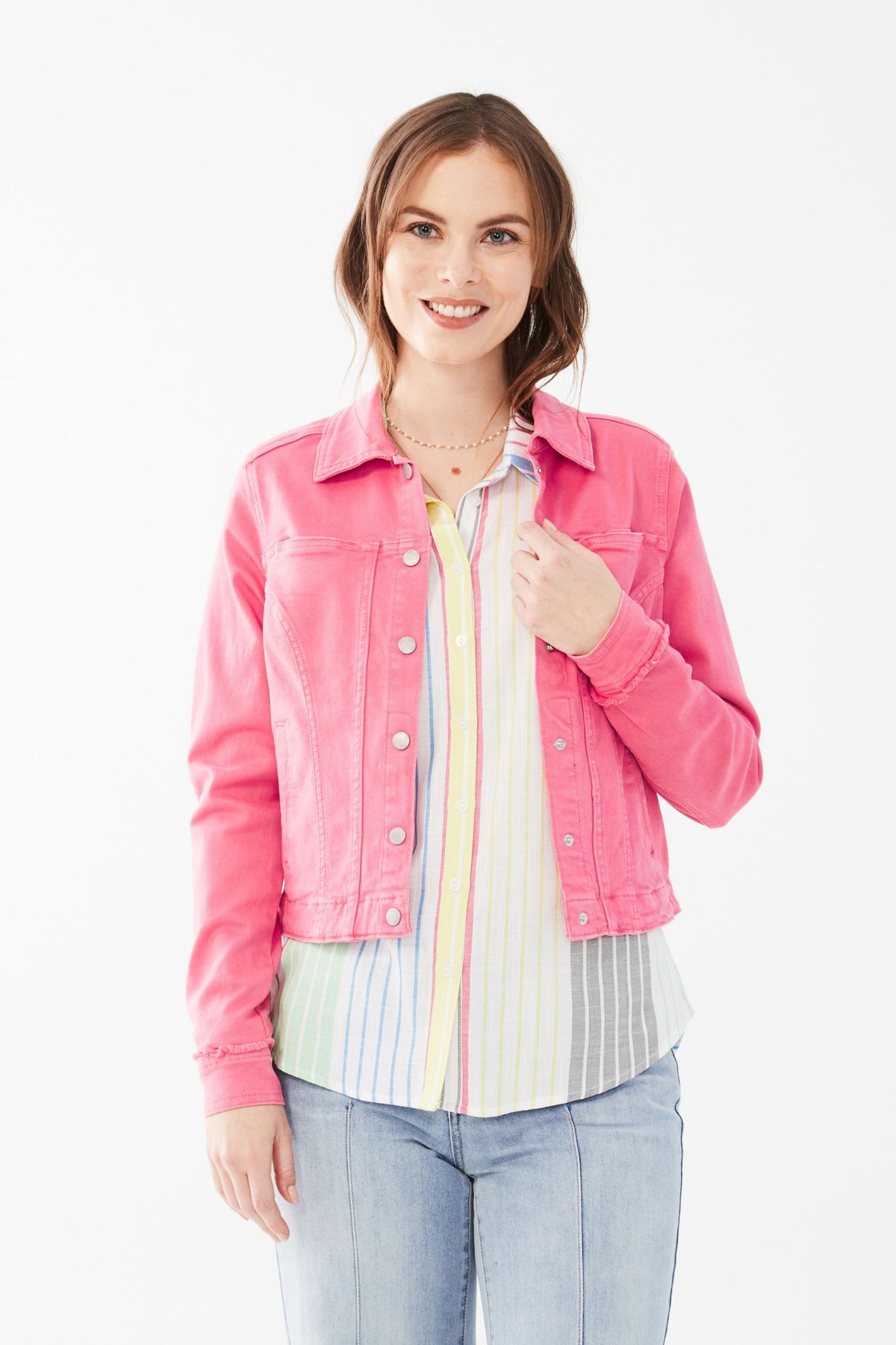 FDJ Crop Jacket - Style 1449511, front