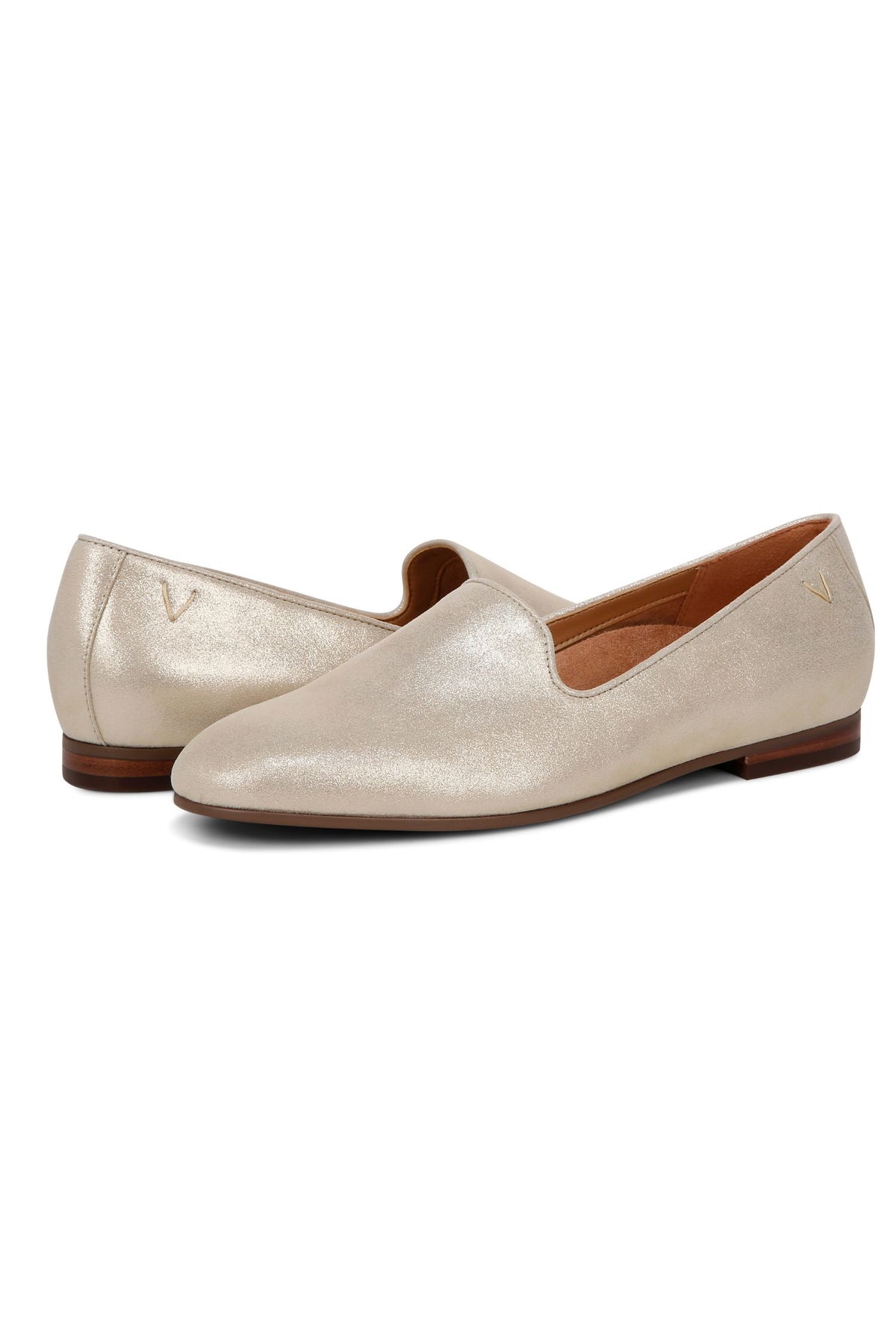 Vionic Flat Loafer - Style Willa 11, gold, pair