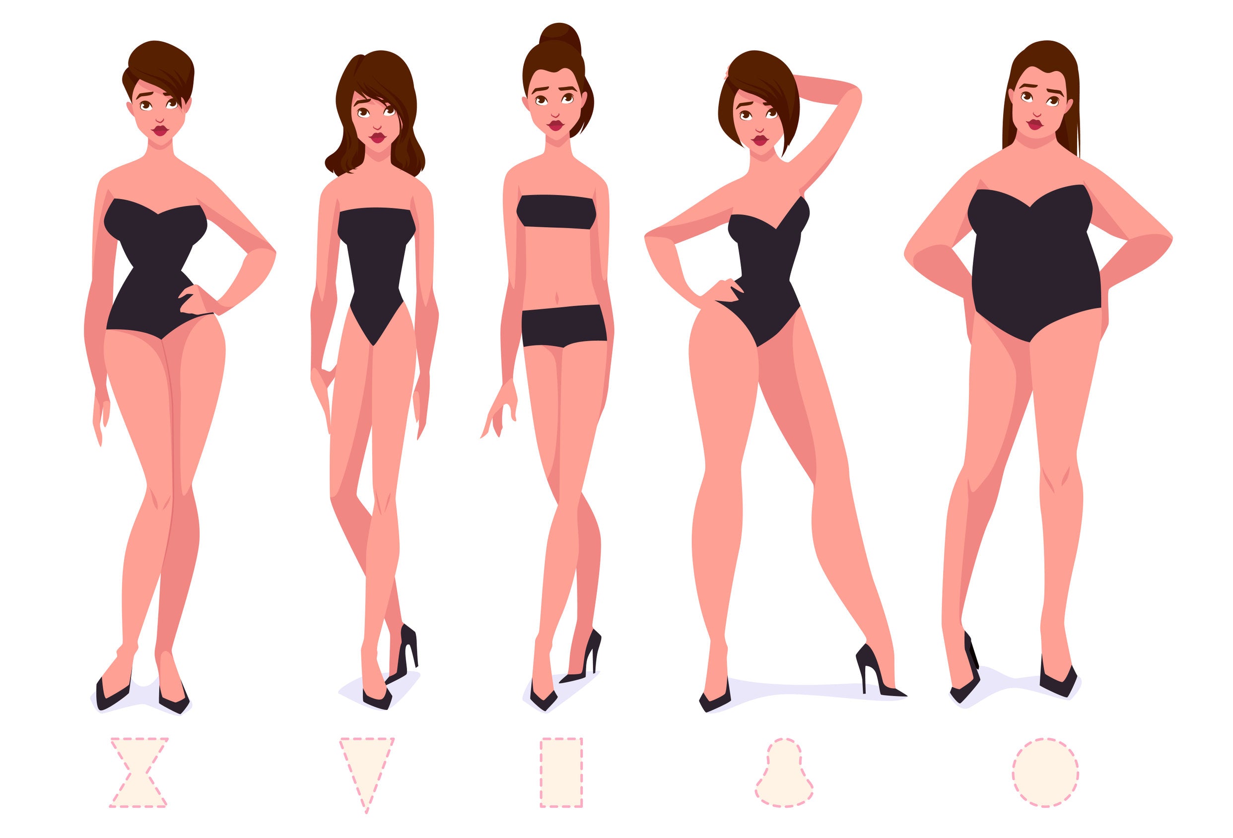 Body Shape Tips & Tricks - The Apple or Round Shape – Close To You