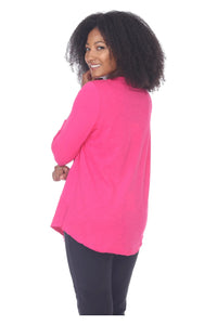 Neon Buddha Arcadia Tunic - Style 11960, back, pink