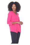 Neon Buddha Arcadia Tunic - Style 11960, side, pink