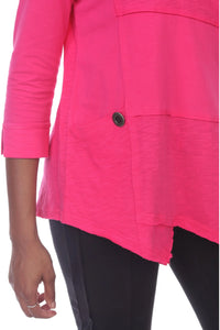 Neon Buddha Arcadia Tunic - Style 11960, hemline, pink