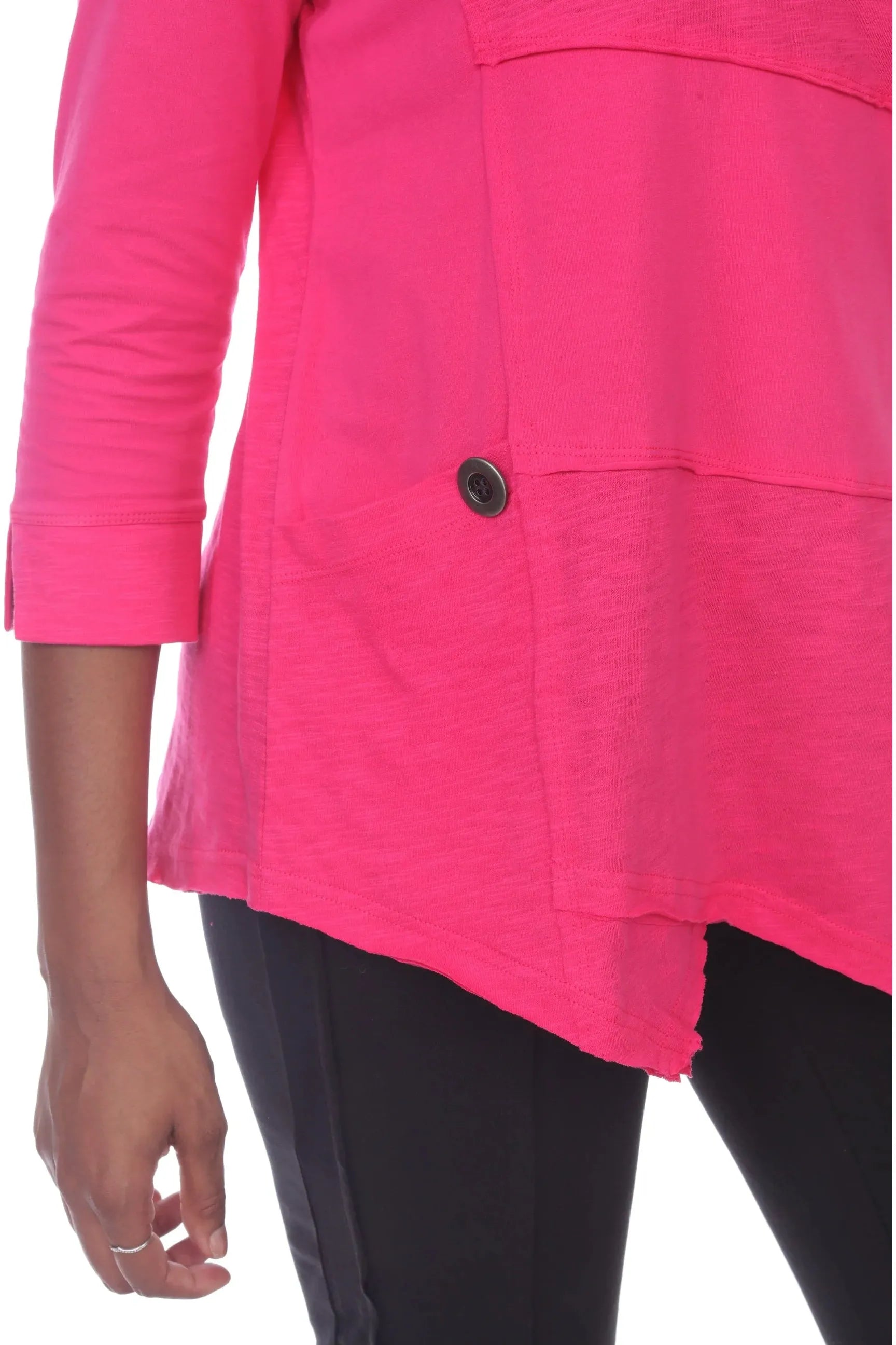 Neon Buddha Arcadia Tunic - Style 11960, hemline, pink