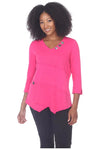 Neon Buddha Arcadia Tunic - Style 11960, front, pink
