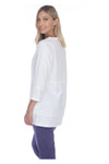 Neon Buddha Tunic - Style 11969, side, white