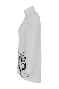 Ever Sassy Love Always Tunic Blouse - Style 13452, side