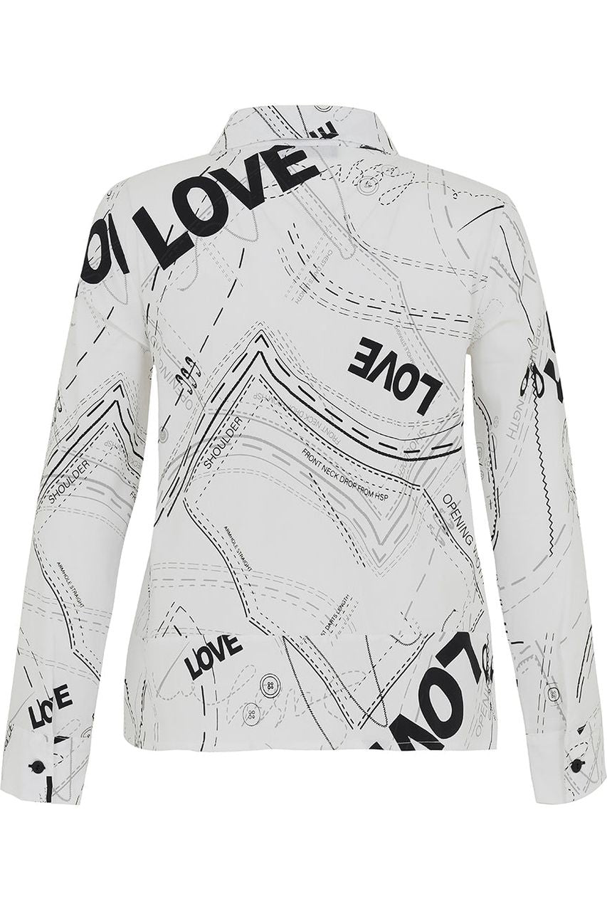 Ever Sassy Love Always Blouse - Style 13454, back