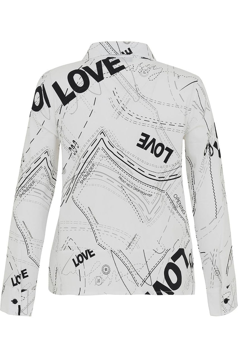 Ever Sassy Love Always Blouse - Style 13454, back