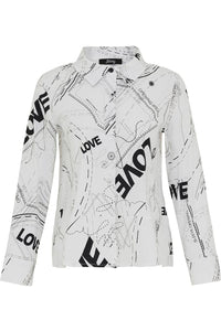 Ever Sassy Love Always Blouse - Style 13454, front
