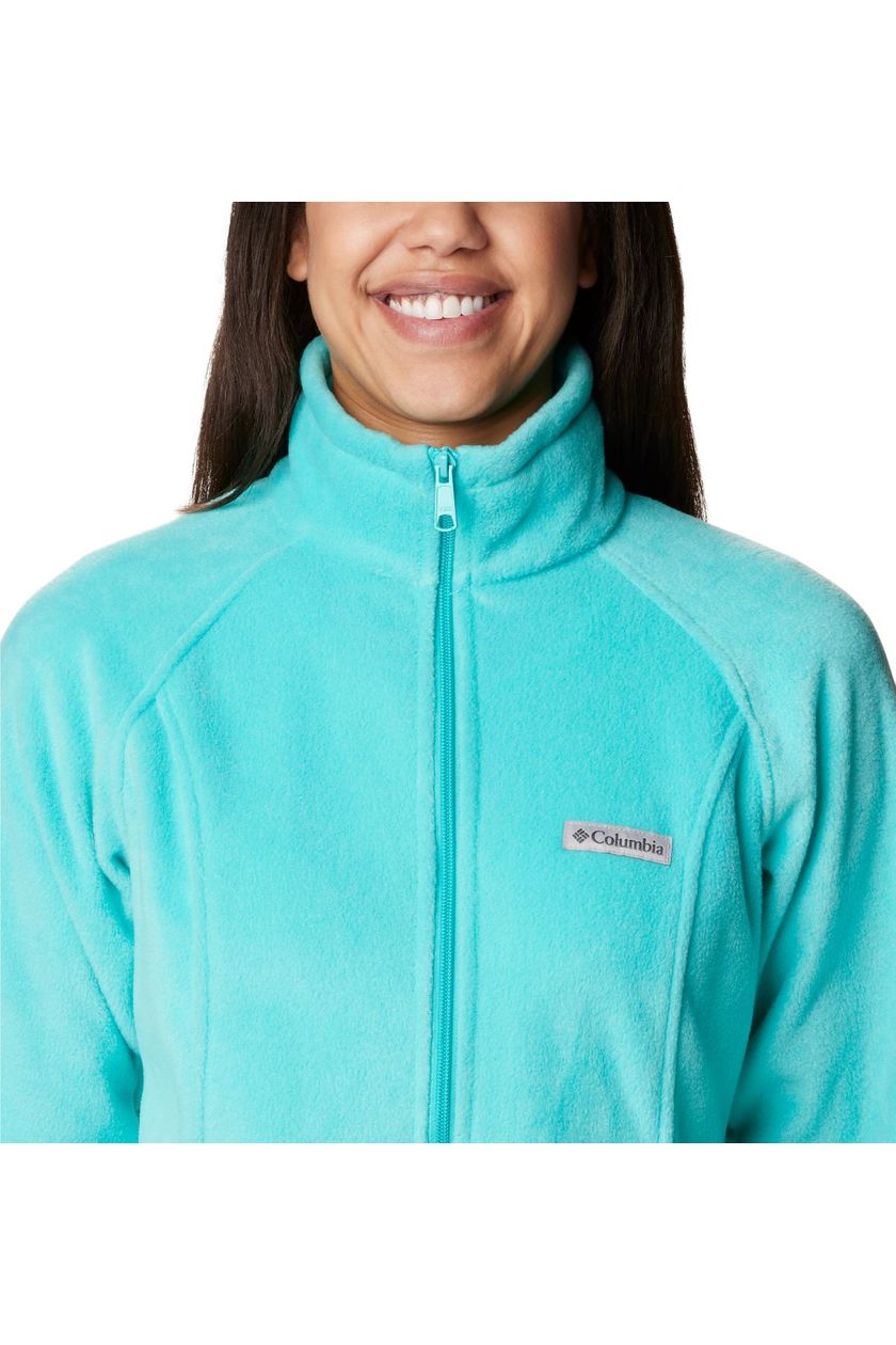 Columbia Benton Springs Full Zip Fleece Jacket - Style 1372111460, collar