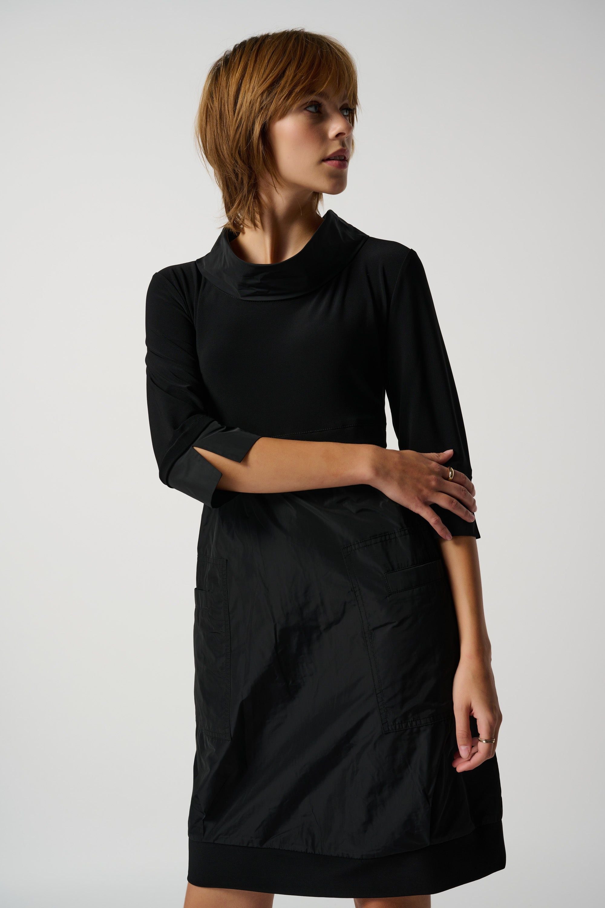 Joseph Ribkoff Miracle Dress - Style 173444TT, front2, black