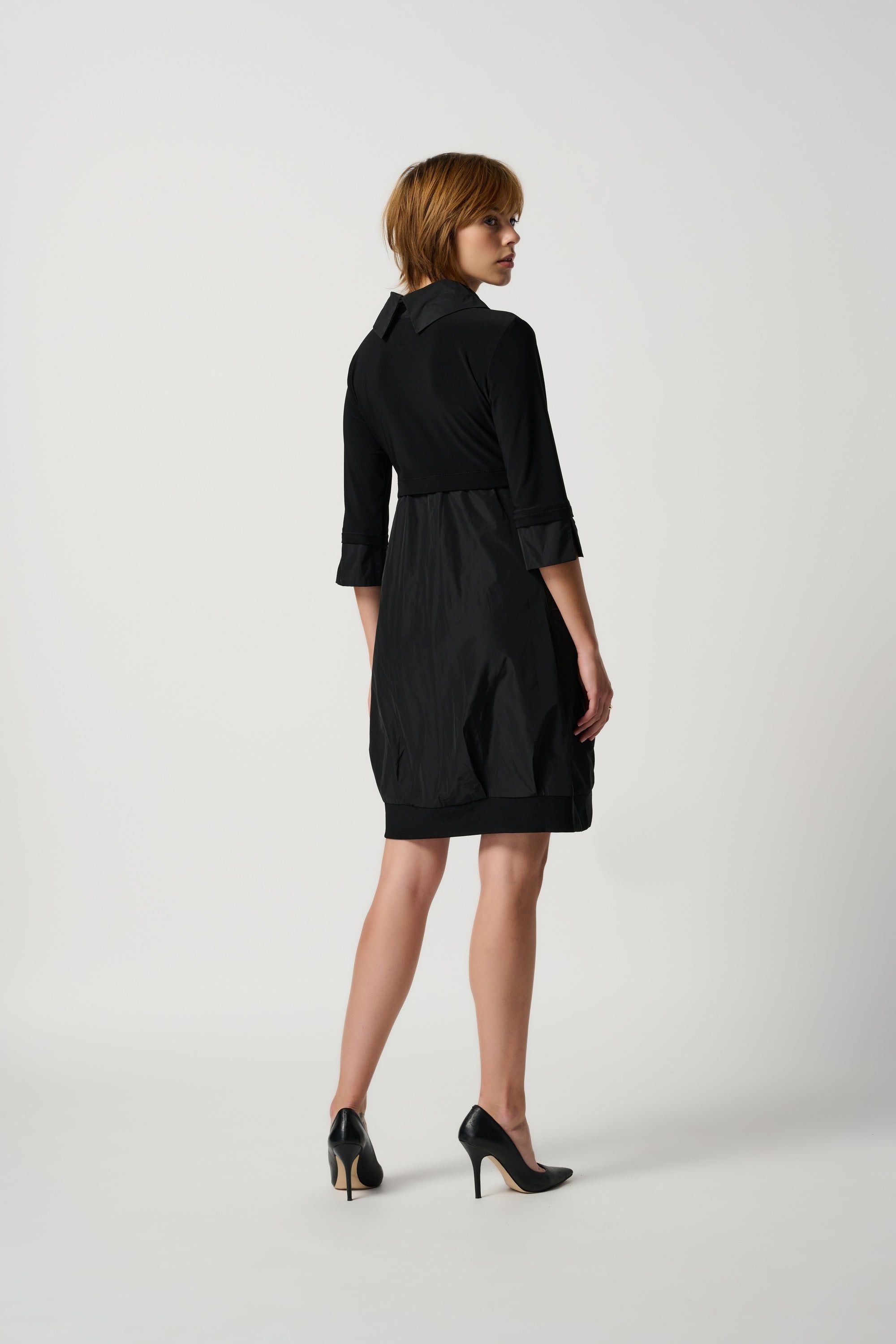 Joseph Ribkoff Miracle Dress - Style 173444TT, back, black