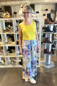 Dolcezza "My Handmade Garden" Drawstring Pant - Style 26625