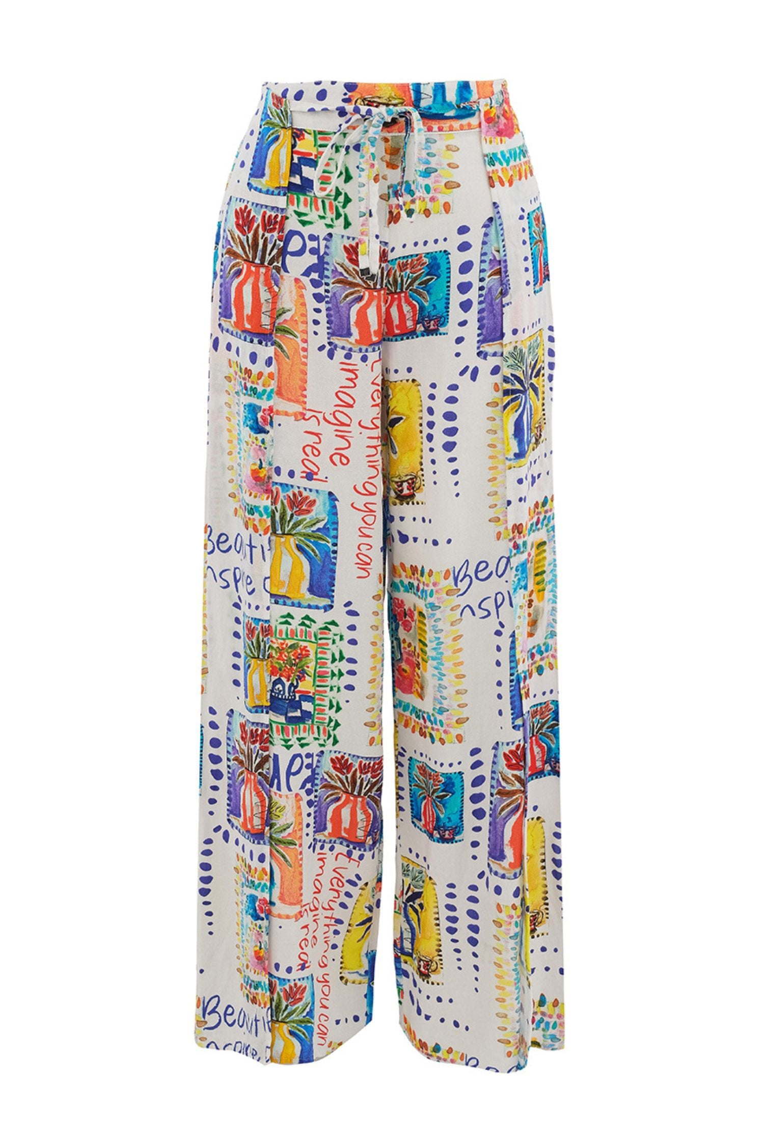 Dolcezza "My Handmade Garden" Drawstring Pant - Style 26625