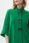 Joseph Ribkoff Classic Trapeze Jacket - Style 193198TT, front2, kelly green