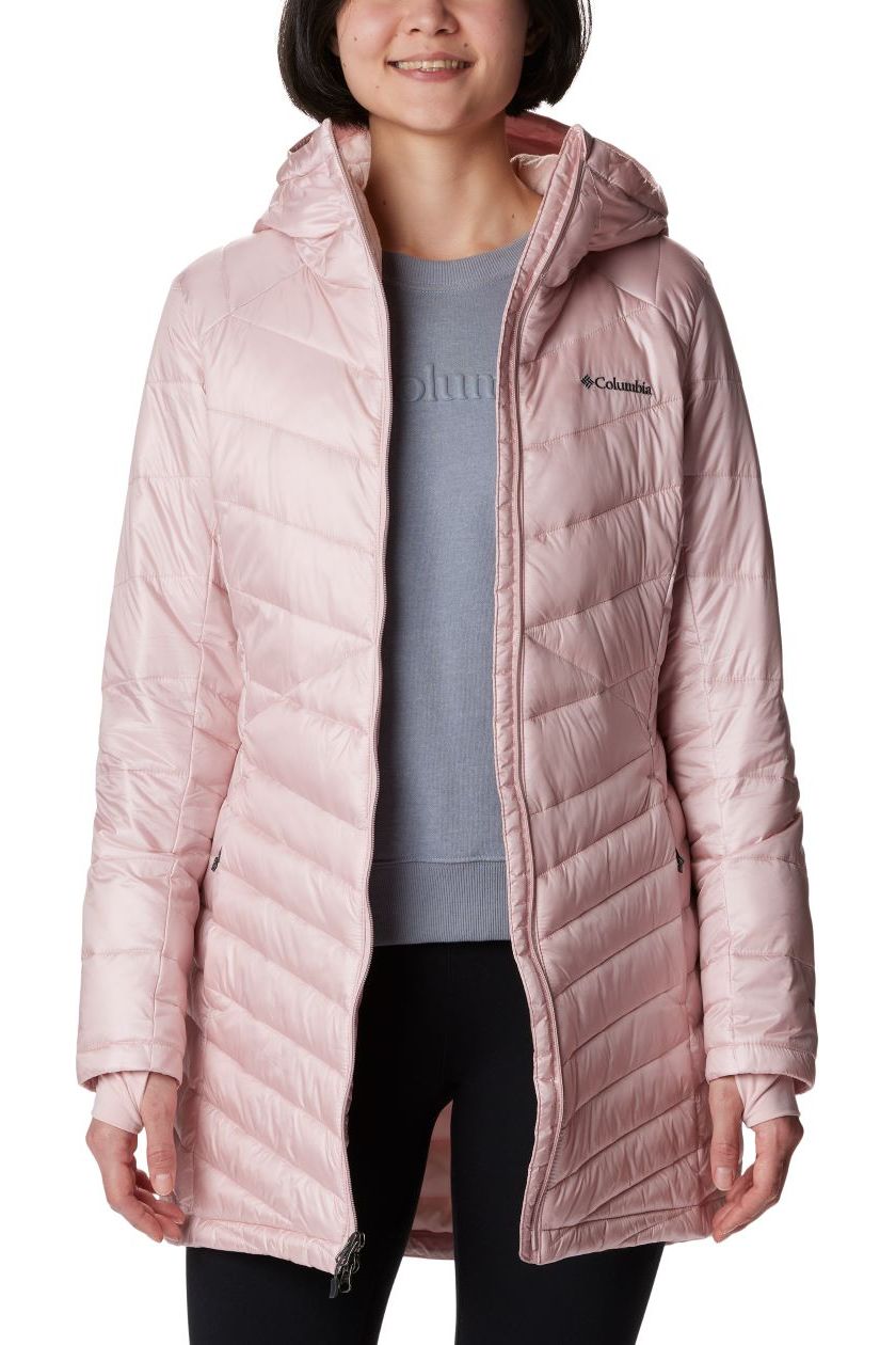Columbia Joy Peak Mid Insulated Hooded Jacket - Style 1982661626, open2
