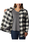 Columbia Holly Hideaway Flannel Shirt - Style 2012791011, open2