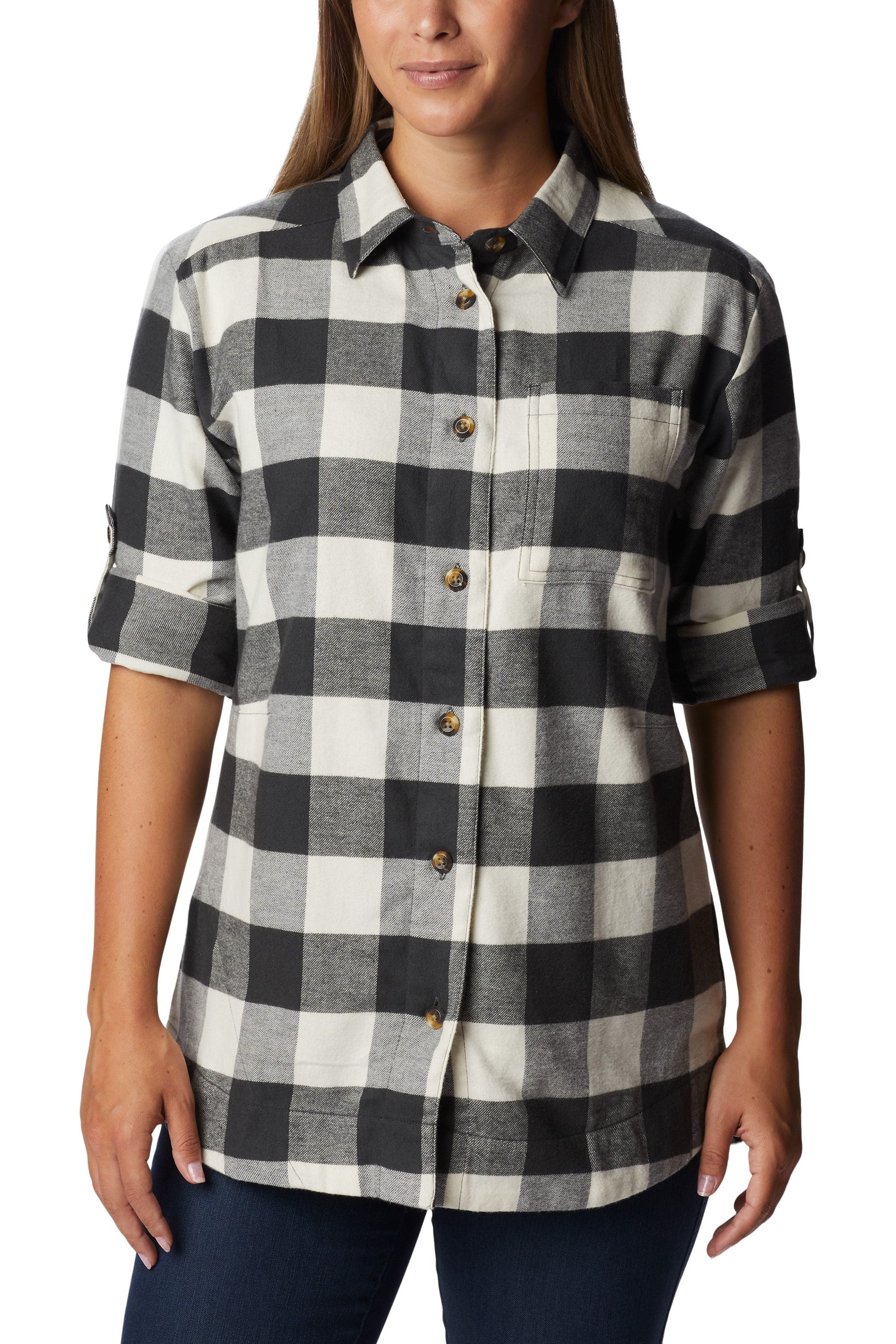Columbia Holly Hideaway Flannel Shirt - Style 2012791011, front2