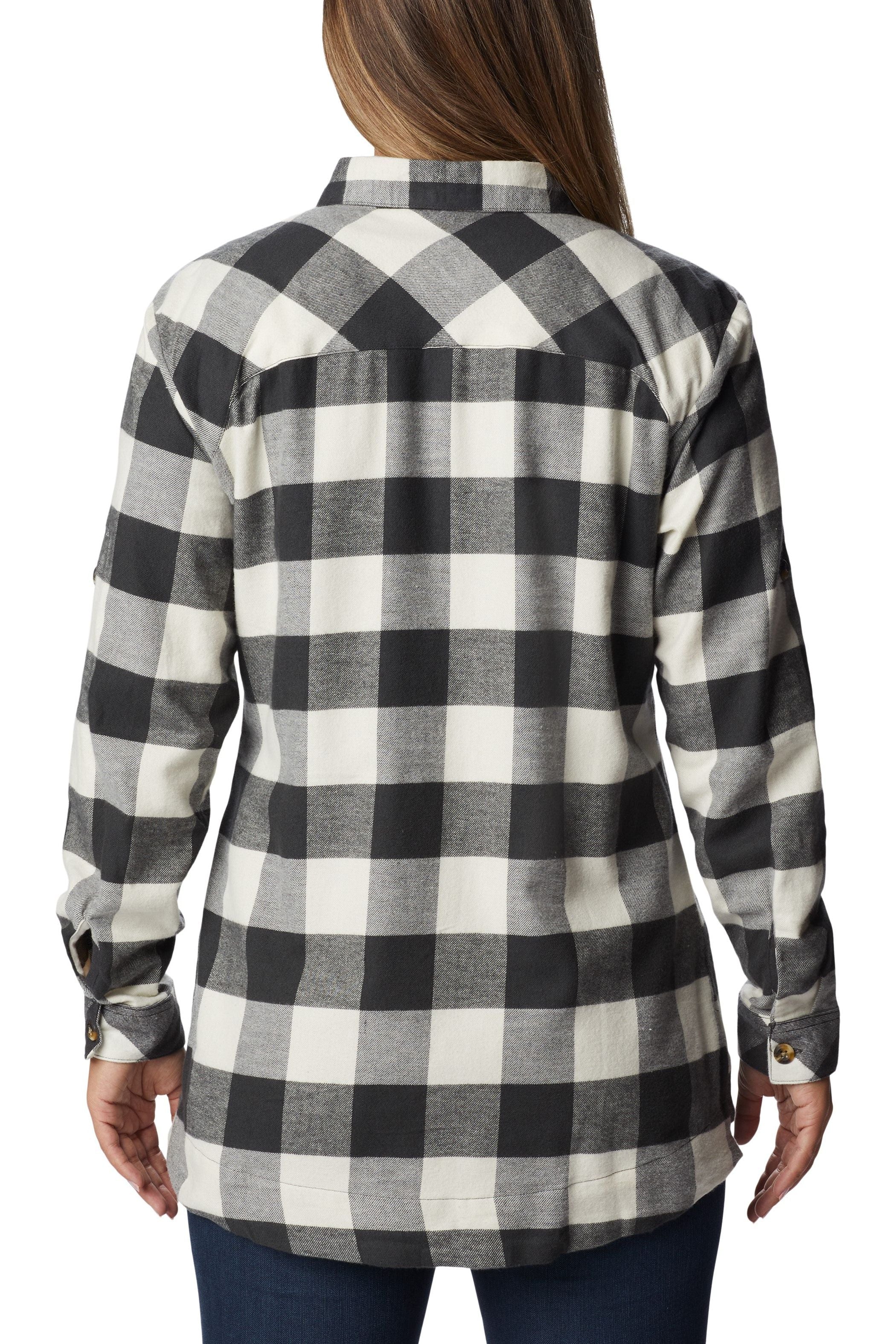 Columbia Holly Hideaway Flannel Shirt - Style 2012791011, back