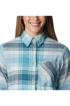 Columbia Calico Basin Flannel Shirt - Style 2052431321, collar