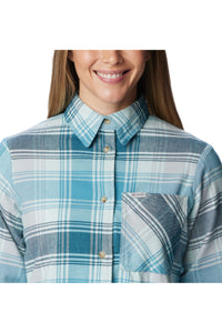 Columbia Calico Basin Flannel Shirt - Style 2052431321, collar