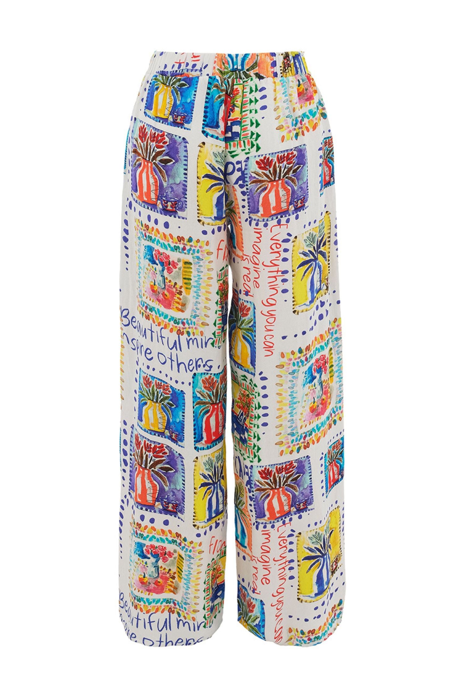 Dolcezza "My Handmade Garden" Drawstring Pant - Style 26625