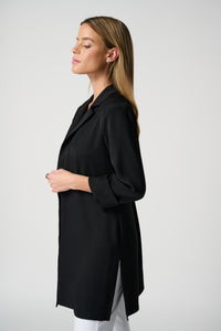 Joseph Ribkoff Oversized Blazer - Style 211361, side, black