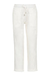 Dolcezza Linen Pants - Style 23168, front, off white