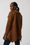 Joseph Ribkoff Scuba Suede Jacket - Style 233183, back