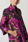 Joseph Ribkoff Abstract Print Trapeze Jacket - Style 233192, side