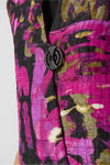 Joseph Ribkoff Abstract Print Trapeze Jacket - Style 233192, button