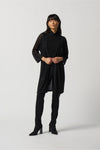 Joseph Ribkoff Perforated Long Knit Cover-Up - Style 233937, front2