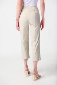 Joseph Ribkoff Millennium Crop Pull-On Pants - Style 241163, back, moonstone