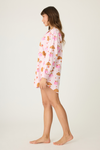 PJ Salvage Brunch Club Flannel Night Shirt