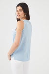 FDJ Tank Top - Style 3008476, back, light blue