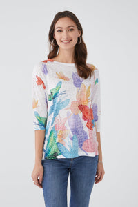 FDJ Cascading Butterfly Top - Style 3855844, front