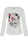 Dolcezza Graphic Front Top - Style 73604, front