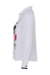 Dolcezza Print Blouse - Style 73605, side