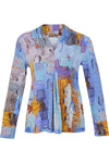 Dolcezza V-Neck Simply Art Top - Style 73692, front