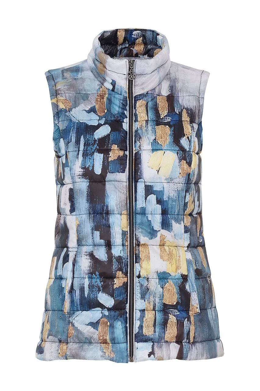 Dolcezza Puffer Vest - Style 73820, front