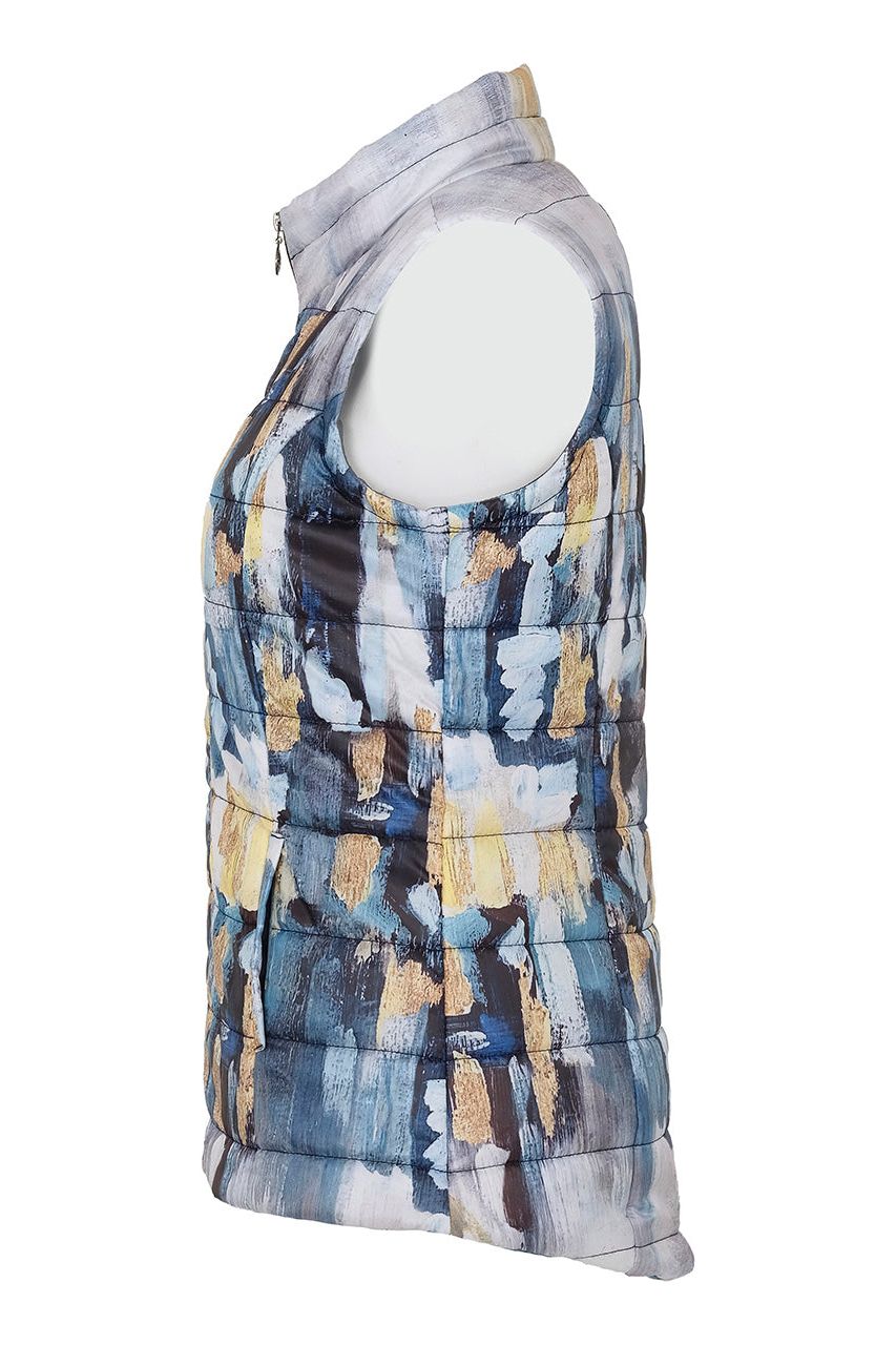 Dolcezza Puffer Vest - Style 73820, side