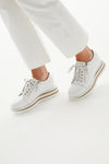 Lifestyle view2 of Alfie & Evie Fashion Sneaker - Style Hosting in white