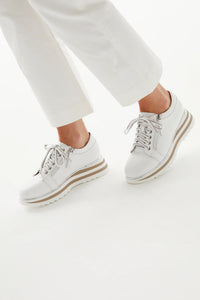 Lifestyle view2 of Alfie & Evie Fashion Sneaker - Style Hosting in white