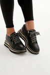 Lifestyle view4 of Alfie & Evie Fashion Sneaker - Style Hosting in black