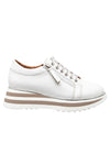Side view of Alfie & Evie Fashion Sneaker - Style Hosting in white