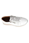 Top view of Alfie & Evie Fashion Sneaker - Style Hosting in white