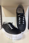 Pair view2 of Bernie Mev Fashion Sneaker - Style TW Knowles in black