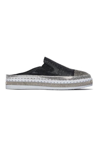 Side view of Bernie Mev Mule Shoes - Style TW shine